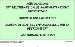 AGEVOLAZIONI IPT DELIBERATE DALLE AMMINISTRAZIONI PROVINCIALI NUOVI REGOLAMENTI IPT SCHEDA DI SINTESI INFORMAZIONI PER LA GESTIONE IPT ...