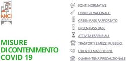 MISURE DI CONTENIMENTO COVID 19 - FONTI NORMATIVE OBBLIGO VACCINALE GREEN PASS RAFFORZATO GREEN PASS BASE ATTIVIT&Agrave; ESSENZIALI TRASPORTI E MEZZI ...