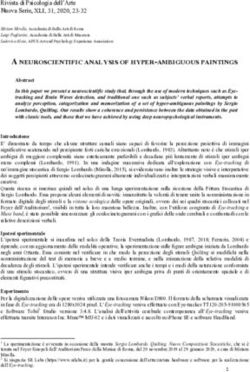 A NEUROSCIENTIFIC ANALYSIS OF HYPER-AMBIGUOUS PAINTINGS