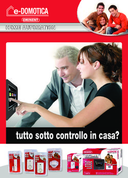 È tutto sotto controllo in casa? - HOme aut OmatiOn