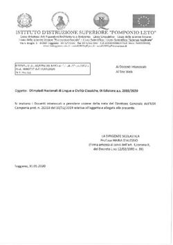 ISTI'TU'TO D'ISTRUZIONE SUPERIORE "POMPONIO LETO"