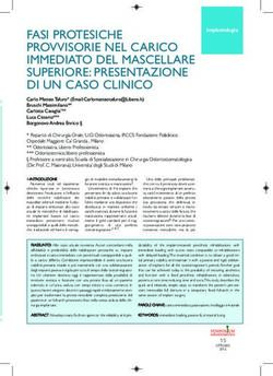 FASI PROTESICHE PROVVISORIE NEL CARICO IMMEDIATO DEL MASCELLARE SUPERIORE: PRESENTAZIONE DI UN CASO CLINICO - Overmed