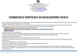 CURRICOLO VERTICALE DI EDUCAZIONE CIVICA