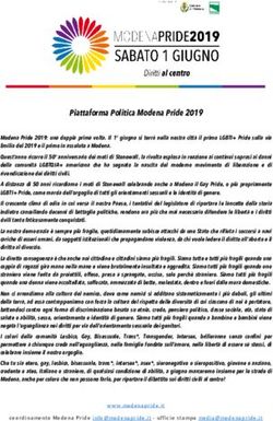 Piattaforma Politica Modena Pride 2019 - Centro Culturale Il Faro ...