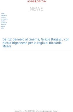 NEWS Dal 12 gennaio al cinema, Grazie Ragazzi, con Nicola Rignanese per la regia di Riccardo Milani - Sosia & Pistoia