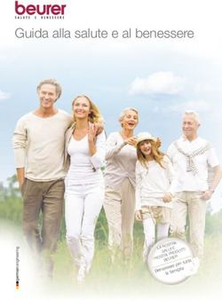Guida alla salute e al benessere - Beurer