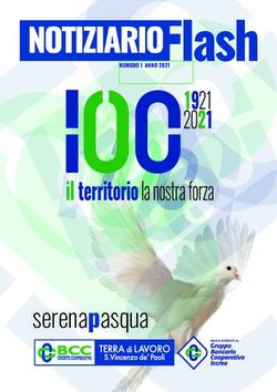 Serena pasqua - NUMERO 1 ANNO 2021 - BCC Terra di Lavoro