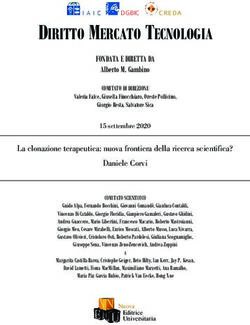 DIRITTO MERCATO TECNOLOGIA - FONDATA E DIRETTA DA - DIRITTO ...