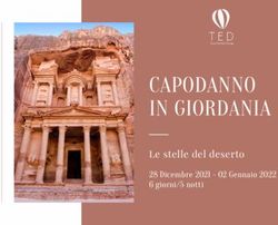 CAPODANNO IN GIORDANIA - Le stelle del deserto 28 Dicembre 2021 - 02 Gennaio 2022 6 giorni/5 notti - Webflow
