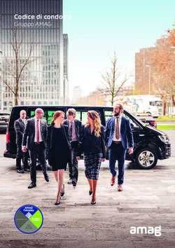 Codice di condotta Gruppo AMAG - AMAG Group