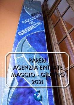 PARERI AGENZIA ENTRATE - MAggio - giugno 2021