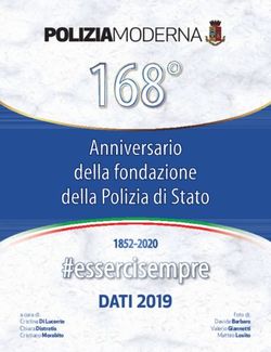 POLIZIAMODERNA - DATI 2019 a cura di: Polizia di Stato