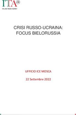 CRISI RUSSO-UCRAINA: FOCUS BIELORUSSIA - UFFICIO ICE MOSCA 22 Settembre 2022 - Gimav