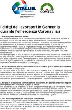 I diritti dei lavoratori in Germania durante l'emergenza Coronavirus
