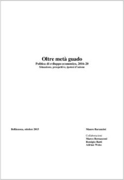 Oltre metà guado Politica di sviluppo economico, 2016-20 - Situazione, prospettive, ipotesi d'azione - Ente Regionale per lo Sviluppo del ...