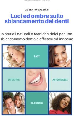 Luci ed ombre sullo sbiancamento dei denti - Copyright 2019-2020 Umberto Galbiati - Bio Oral Wellness