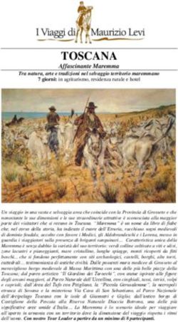 TOSCANA Affascinante Maremma Tra natura, arte e tradizioni nel selvaggio territorio maremmano - I Viaggi di Maurizio Levi