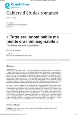 Cahiers d'&eacute;tudes romanes - AIR Unimi