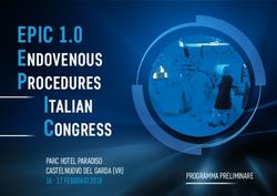 EPIC 1.0 ENDOVENOUS PROCEDURES ITALIAN CONGRESS