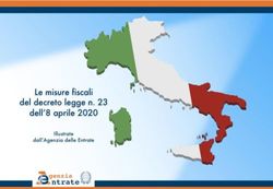 Le misure fiscali del Decreto CuraItalia - Agenzia delle Entrate