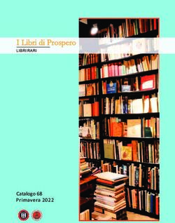 I Libri di Prospero - Catalogo 68 Primavera 2022 - LIBRI RARI