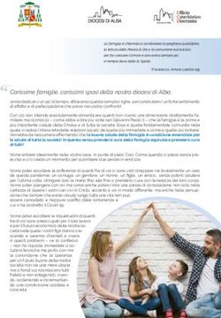 Carissime famiglie, carissimi sposi della nostra diocesi di Alba, Gazzetta d'Alba