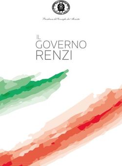 Renzi Governo il Presidenza del Consiglio dei Ministri - Astrid