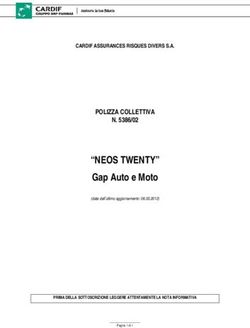 "NEOS TWENTY" Gap Auto e Moto - POLIZZA COLLETTIVA N. 5386/02 CARDIF ASSURANCES RISQUES DIVERS S.A.