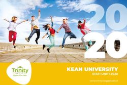 KEAN UNIVERSITY STATI UNITI 2020 - www.trinityviaggistudio.it - Trinity Viaggi Studio