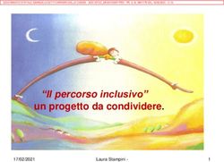 "Il percorso inclusivo" un progetto da condividere 17/02/2021 - Educandato Statale ...