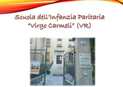 Scuola dell'Infanzia Paritaria "Virgo Carmeli" (VR) - Istituto VIRGO CARMELI