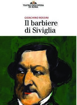 Il barbiere di Siviglia - GIOACHINO ROSSINI - Teatro dell'Opera di Roma