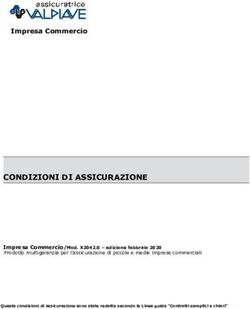 CONDIZIONI DI ASSICURAZIONE - Assicuratrice Val Piave