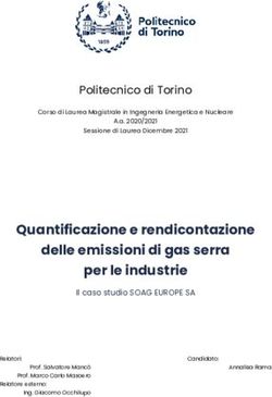 Quantificazione e rendicontazione delle emissioni di gas serra per le industrie