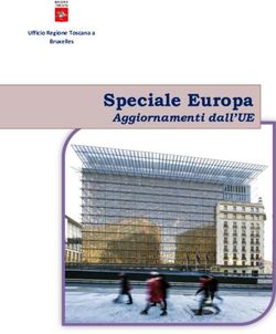 Speciale Europa Aggiornamenti dall'UE - Ufficio Regione Toscana a Bruxelles