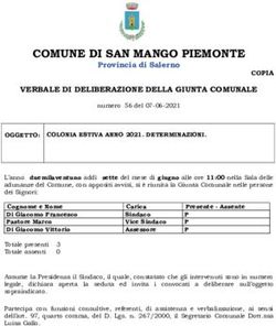 COMUNE DI SAN MANGO PIEMONTE - Provincia di Salerno