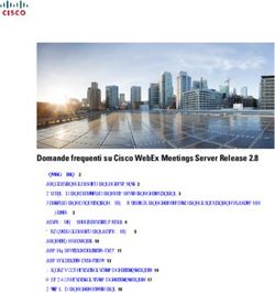 Domande frequenti su Cisco WebEx Meetings Server Release 2.8