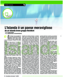 L'Islanda è un paese meraviglioso - da un Islanda breve gruppo Bondioni