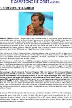 I CAMPIONI DI OGGI ALCUNI