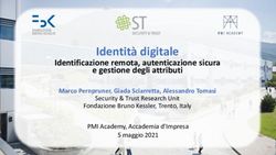 Identit&agrave; digitale - FBK Magazine