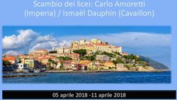 Scambio dei licei: Carlo Amoretti (Imperia) / Ismaël Dauphin (Cavaillon) - 05 aprile 2018 -11 aprile 2018 - Lycée Ismael Dauphin