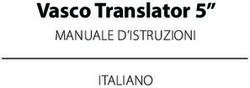 Vasco Translator 5" MANUALE D'ISTRUZIONI ITALIANO - Vasco Electronics