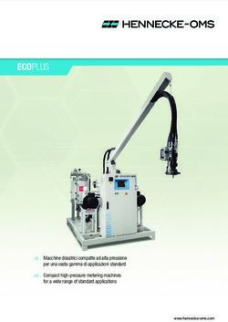 ECOPLUS - Macchine dosatrici compatte ad alta pressione per una vasta gamma di applicazioni standard Compact high-pressure metering machines