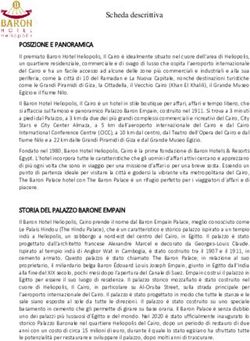 POSIZIONE E PANORAMICA - Baron Hotels