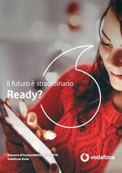 Ready? Il futuro è straordinario - Bilancio di Sostenibilità 2017/2018 Vodafone Italia