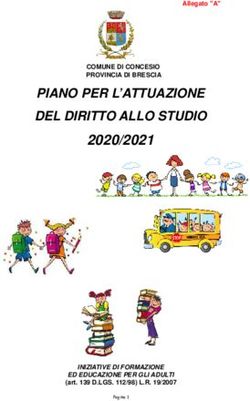 PIANO PER L'ATTUAZIONE DEL DIRITTO ALLO STUDIO 2020/2021