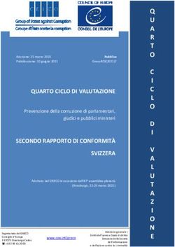 QUARTO CICLO DI VALUTAZIONE - Coe