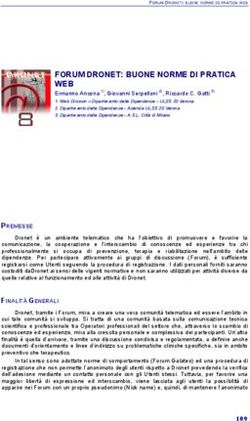 FORUM DRONET: BUONE NORME DI PRATICA WEB