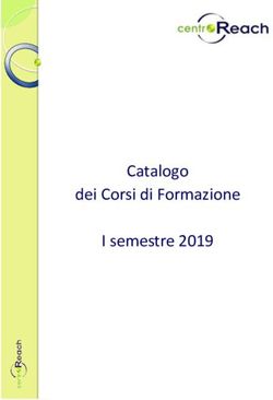 Catalogo dei Corsi di Formazione I semestre 2019 - Confindustria ...