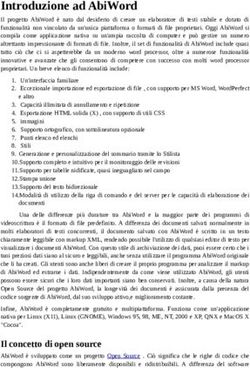 Introduzione ad AbiWord - Hop Frog